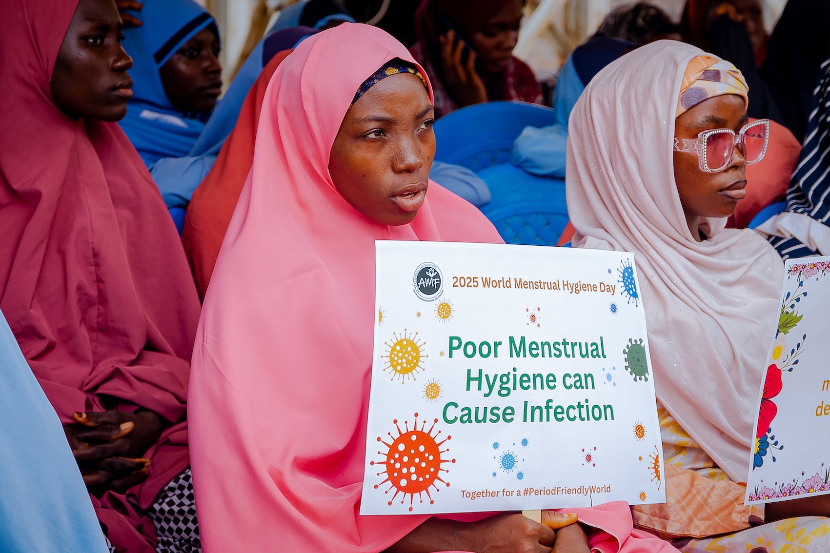 World Menstrual Hygiene Day Donation with AMF Foundation
